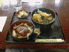 昼食/天そばとうな丼